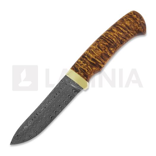 Jukka Hankala Mäyry 사냥용 나이프, Damascus