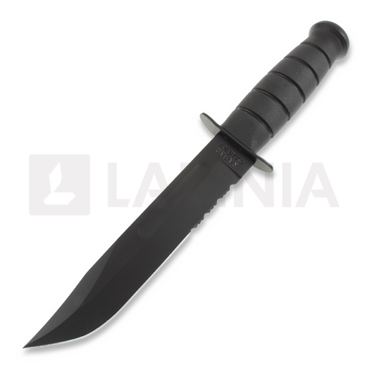 Ka-Bar 1214 veitsi, kydex, combo terä 1214