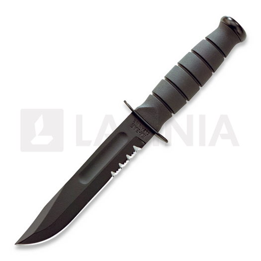 Ніж Ka-Bar 1259 short, зубчатий 1259