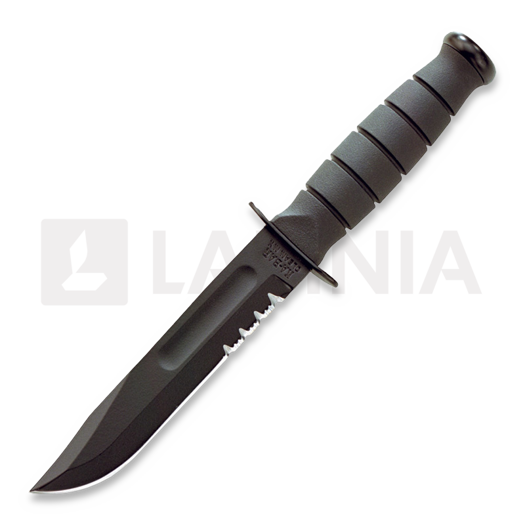 Ka-Bar 1259 short kés, fűrészfogú 1259