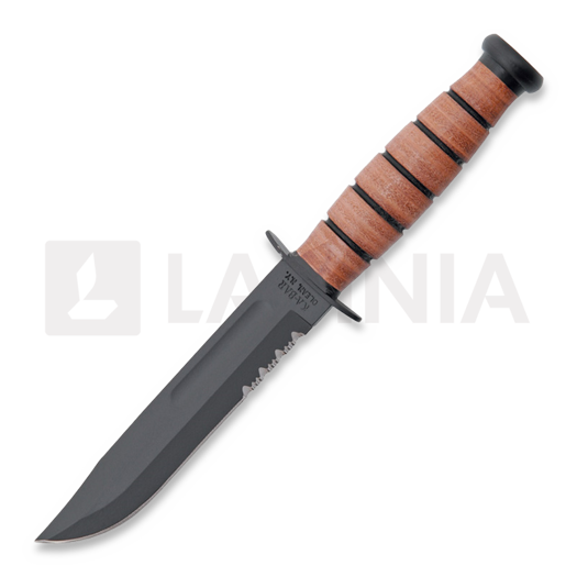 Cuchillo Ka-Bar 1261 Short, hoja dentada 1261