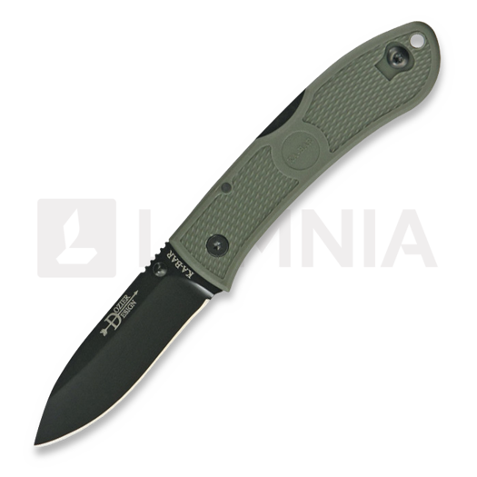 Ka-Bar Dozier Folding Hunter fällkniv, foliage green 4062FG