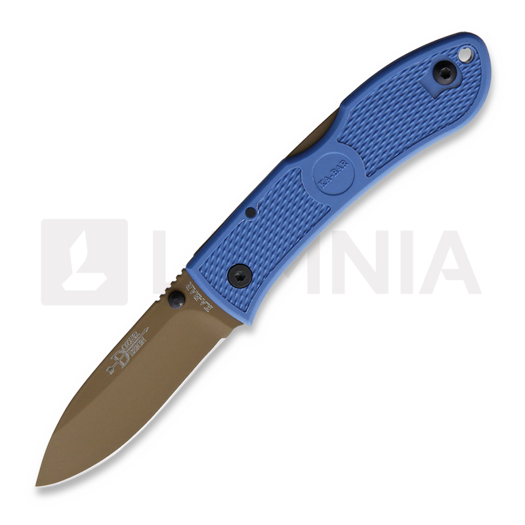 Navalha Ka-Bar Dozier Hunter, azul 4062D2