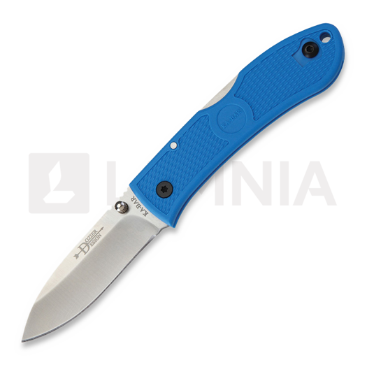 Nóż składany Ka-Bar Hunter by Bob Dozier, niebieska 4062BL