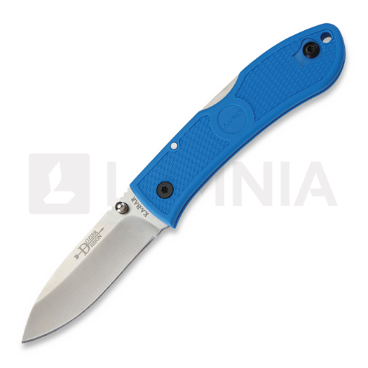 Couteau pliant Ka-Bar Hunter by Bob Dozier, bleu 4062BL