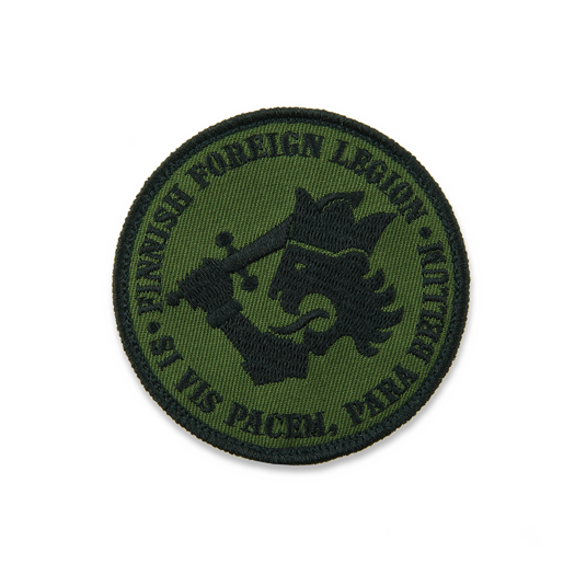 Kaaos Gear Finnish Foreign Legion morale patch, OD