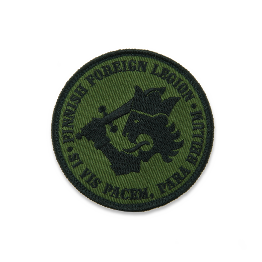 Патч на липучке Kaaos Gear Finnish Foreign Legion, OD