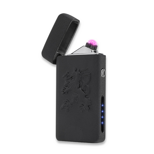 Kaari Roihu X2 Plasma Lighter, lion frosted black