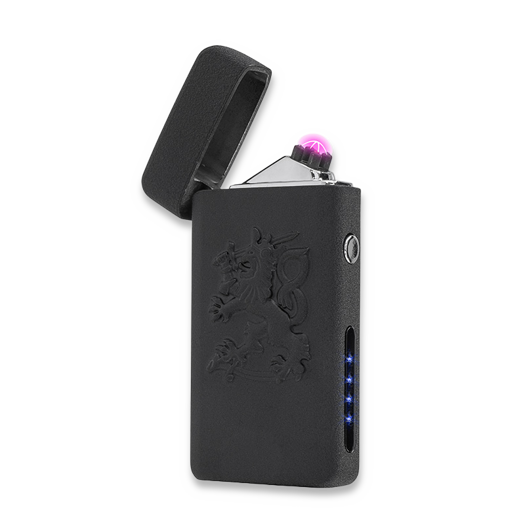 Kaari Roihu X2 Plasma Lighter, lion frosted black