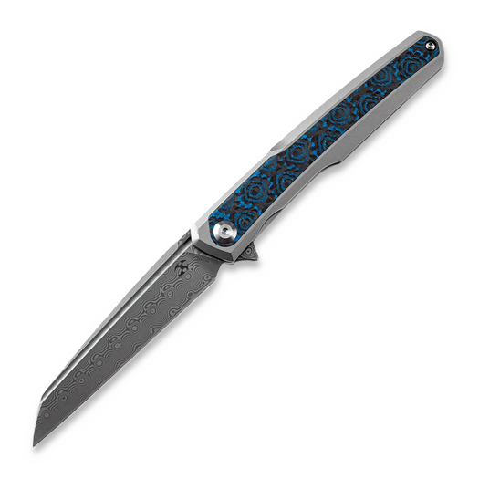 Zavírací nůž Kansept Knives Arcus Framelock Damascus