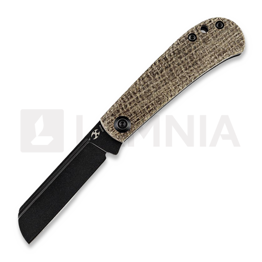 Kansept Knives Bevy Slip Joint Brown Mcarta סכין מתקפלת