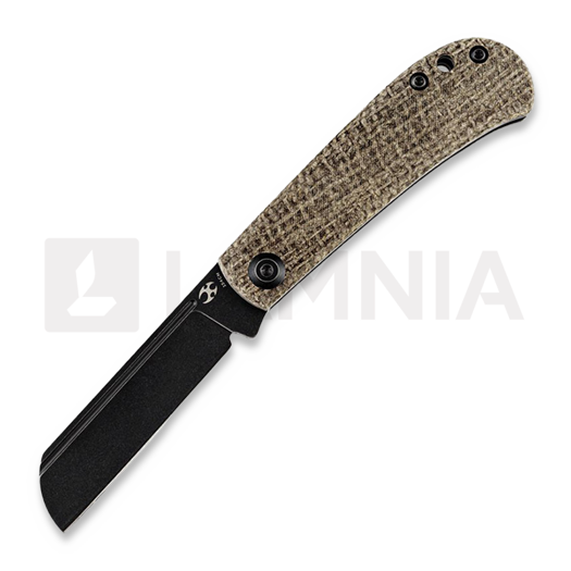 Briceag Kansept Knives Bevy Slip Joint Brown Mcarta