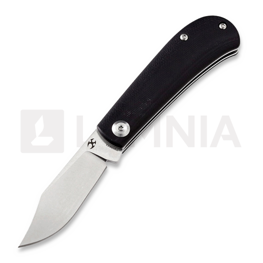 Kansept Knives Bevy Slip Joint G10 foldekniv, sort