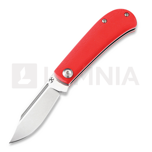 Couteau pliant Kansept Knives Bevy Slip Joint G10, rouge