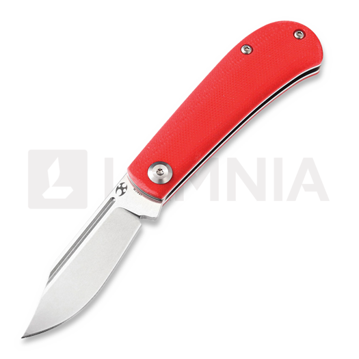 Kansept Knives Bevy Slip Joint G10 összecsukható kés, piros