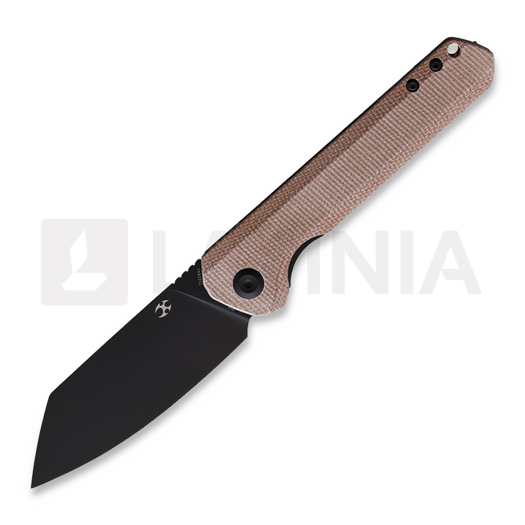 Zavírací nůž Kansept Knives Bulldozer, canvas micarta