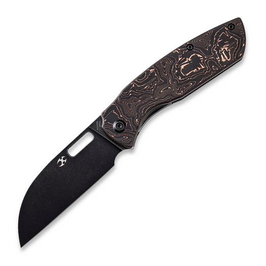 Kansept Knives Convict Framelock Copper CF foldekniv