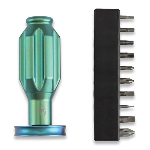 Kansept Knives Drive-R-Saurus EDC Tool, 초록