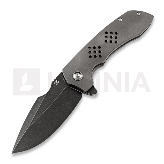 Kansept Knives Entity Framelock Black SW összecsukható kés