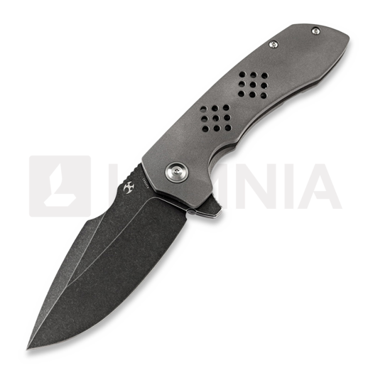 Liigendnuga Kansept Knives Entity Framelock Black SW