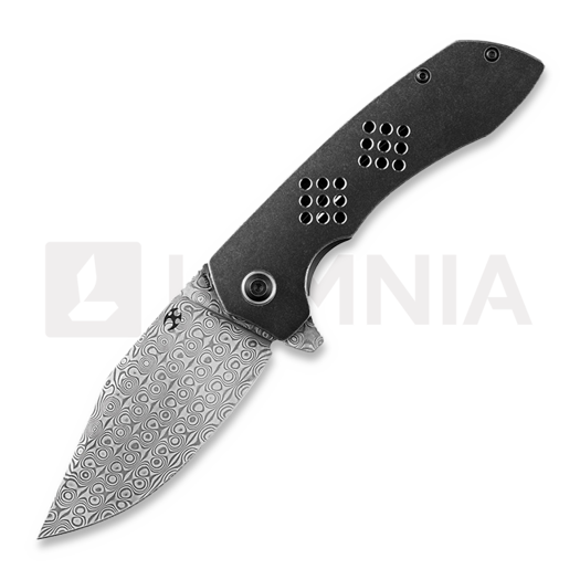 Zavírací nůž Kansept Knives Entity Framelock Damascus