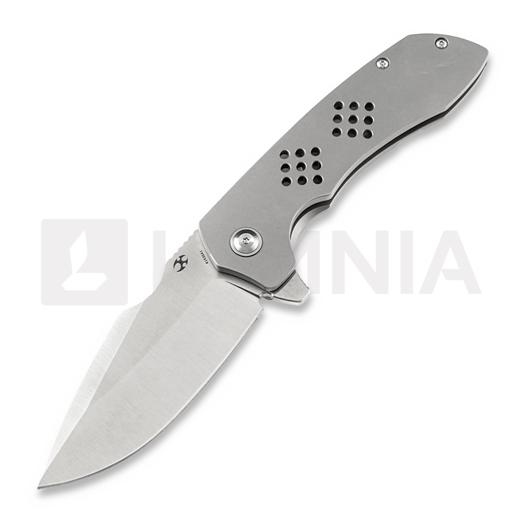Navalha Kansept Knives Entity Framelock, cinza