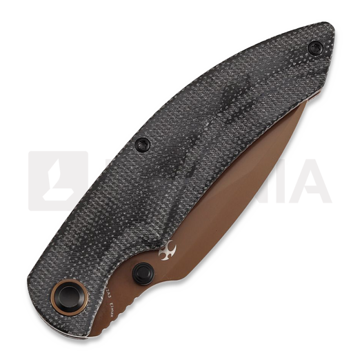Сгъваем нож Kansept Knives Falk Blk Mic