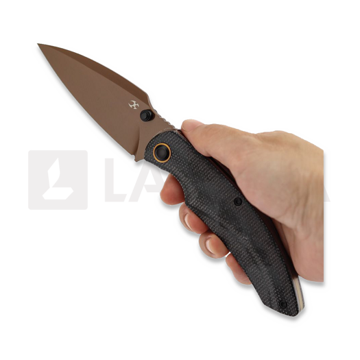 Сгъваем нож Kansept Knives Falk Blk Mic