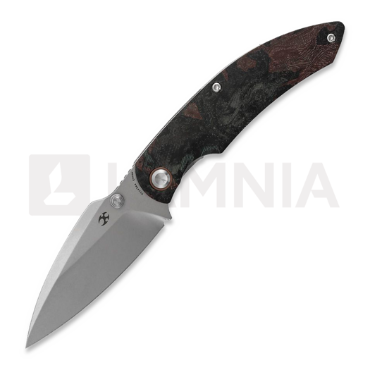 Сгъваем нож Kansept Knives Falk Green Burl