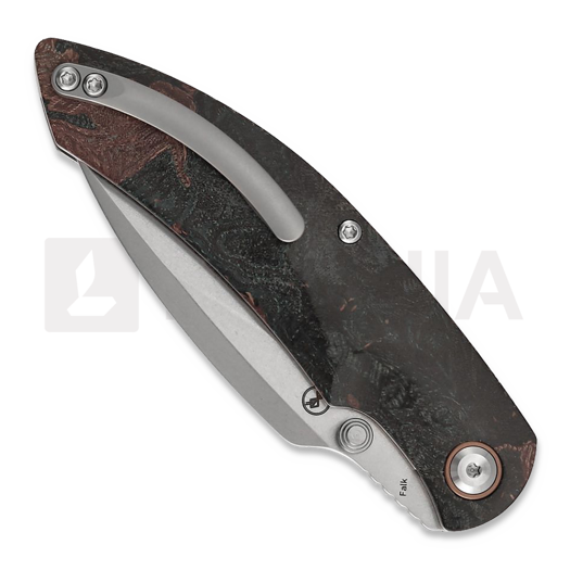 Сгъваем нож Kansept Knives Falk Green Burl