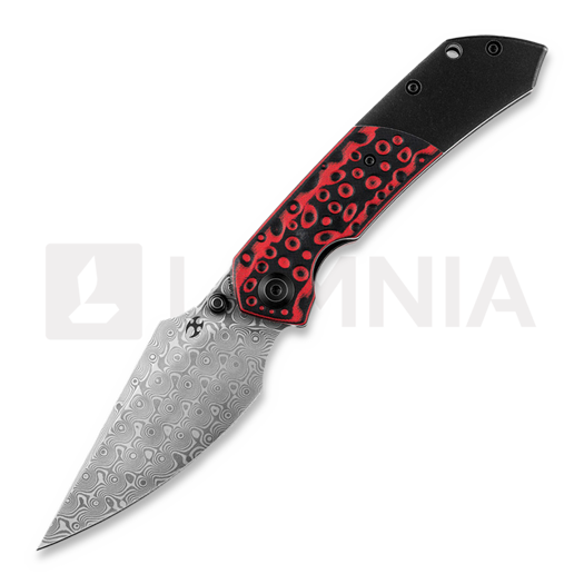 Kansept Knives Fenrir Linerlock Black/Red 접이식 나이프