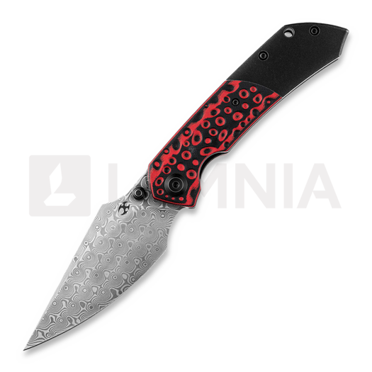 Kansept Knives Fenrir Linerlock Black/Red kääntöveitsi