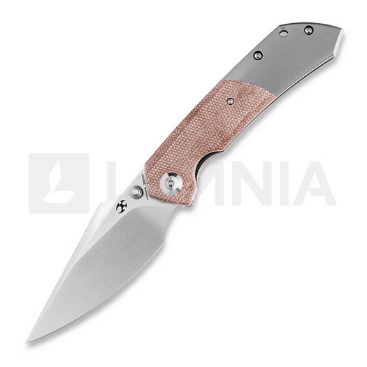 Coltello pieghevole Kansept Knives Fenrir Linerlock Brown