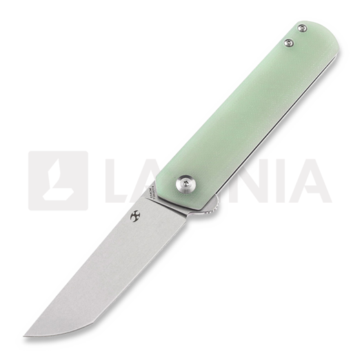 Kansept Knives Foosa G10 접이식 나이프, jade