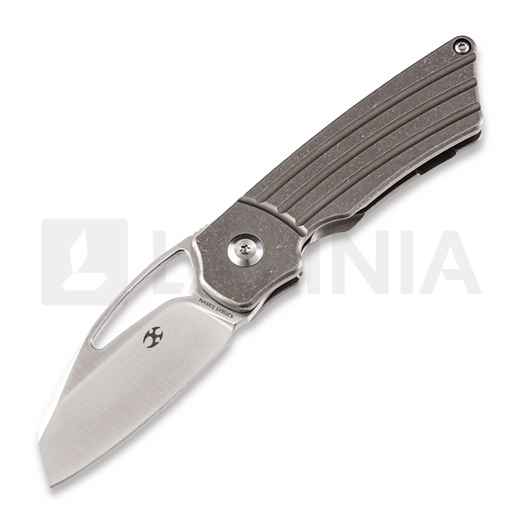 Coltello pieghevole Kansept Knives Goblin, grooved handle