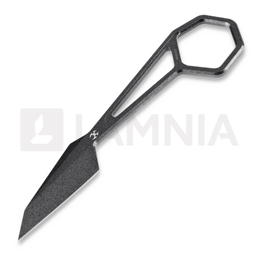 Kansept Knives Hex Dark Green peilis, kabinamas ant kaklo