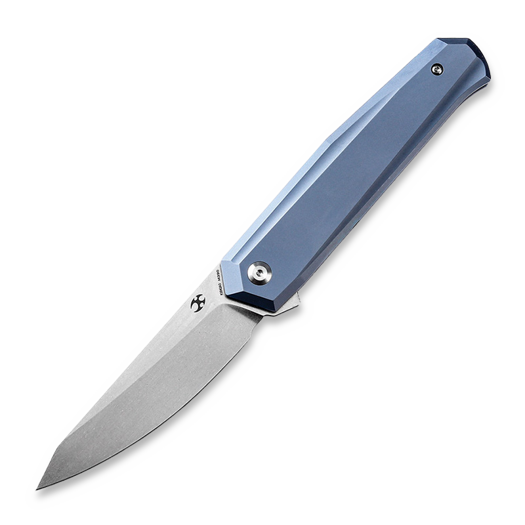 Kansept Knives Integra Framelock Blue Anodized Ti 접이식 나이프