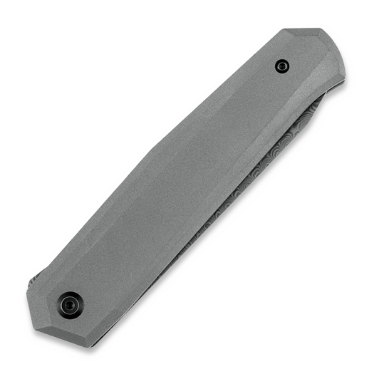 Kansept Knives Integra Framelock Damascus foldekniv, Silicon Carbided Ti