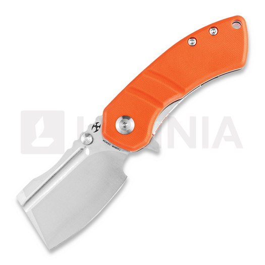 Складний ніж Kansept Knives Korvid M Linerlock, помара́нчевий