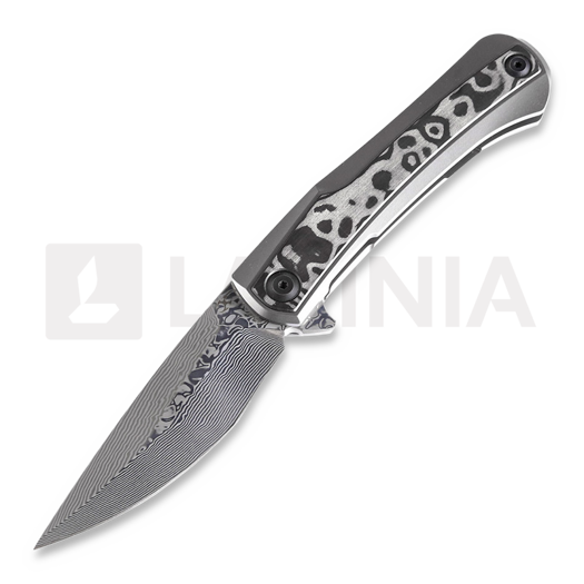 Kansept Knives Kratos 접이식 나이프, Black Rose