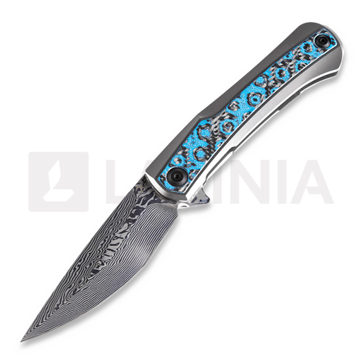 Nóż składany Kansept Knives Kratos Framelock Blue Rose