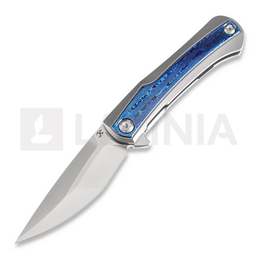 Kansept Knives Kratos 折叠刀, Timascus