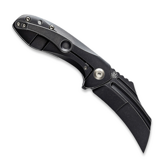 Kansept Knives KTC3 Linerlock Black Stonewashed Ti kääntöveitsi