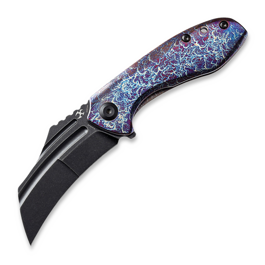 Kansept Knives KTC3 Linerlock Lightning Strike Anodized Ti 접이식 나이프