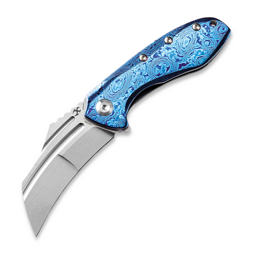Nóż składany Kansept Knives KTC3 Linerlock Timascus