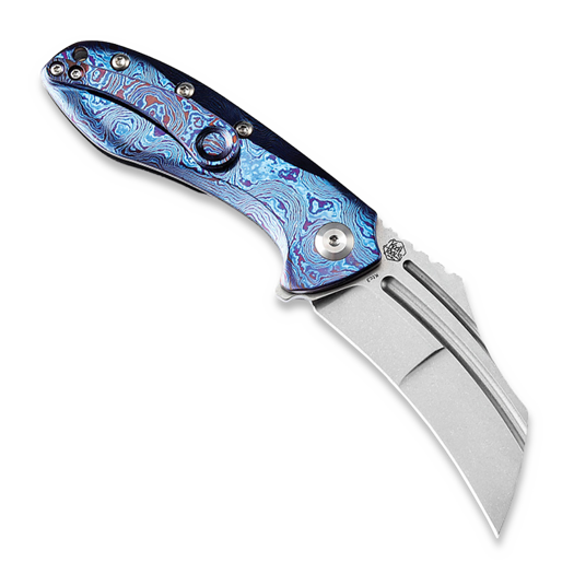 Kansept Knives KTC3 Linerlock Timascus sulankstomas peilis