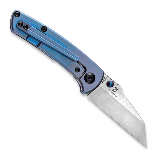 Zav&iacute;rac&iacute; nůž Kansept Knives Little Main Street Blue Anodized Ti
