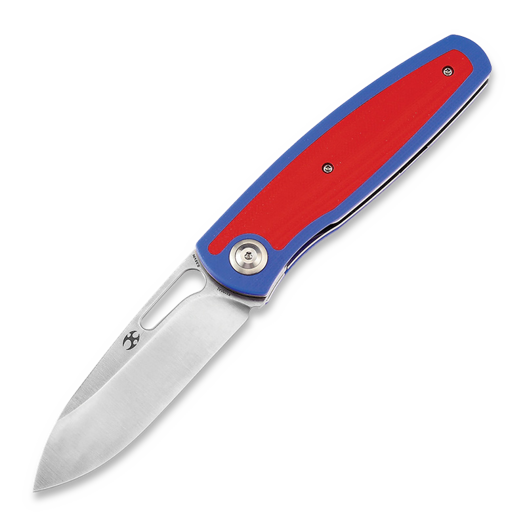 Kansept Knives Mato Blue/Red G-10 folding knife