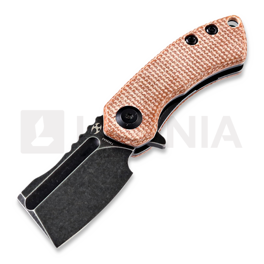Kansept Knives Mini Korvid vouwmes, bruin