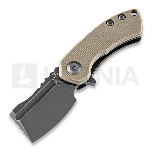 Kansept Knives Mini Korvid sulankstomas peilis, tan